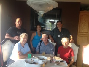 Dinner at Darrell Ozeroff's 2016