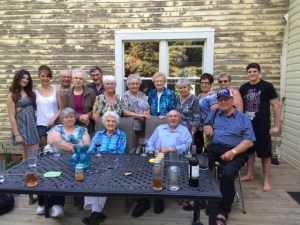 Saskatchewan Trip 2016 Dinner at Sonian Tarasoff's July 16, 2016